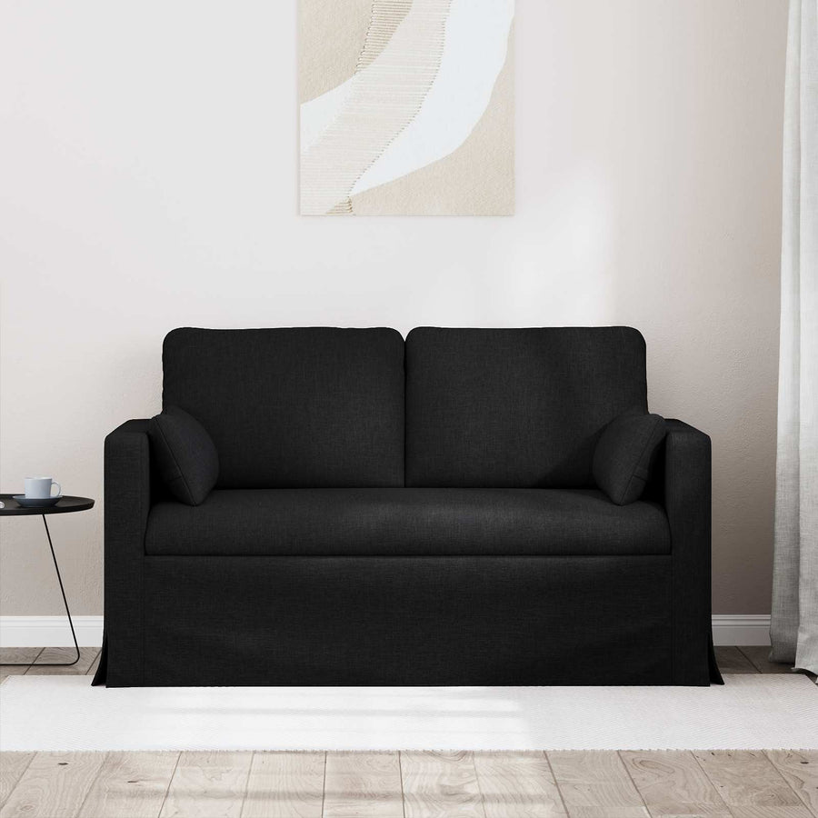 Bank Zwart 138 x 78 x 80 cm Metaal