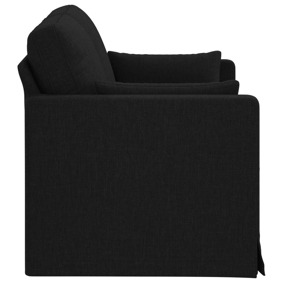 Bank Zwart 138 x 78 x 80 cm Metaal