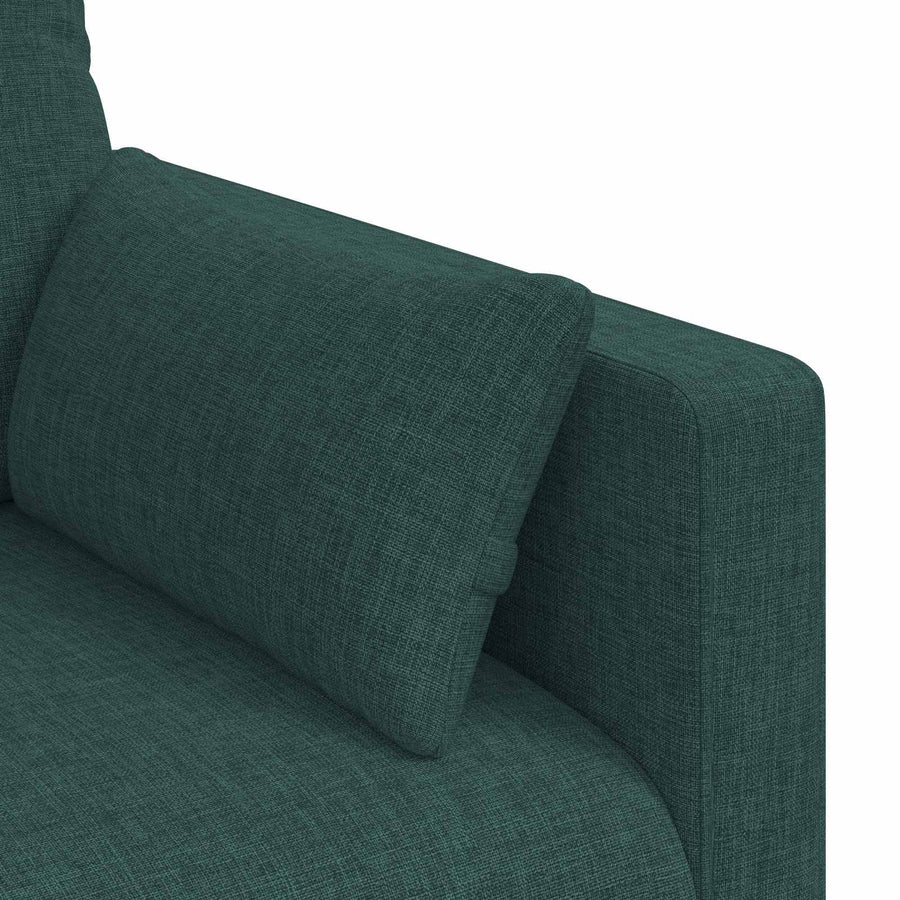 Bank Donkergroen 138 x 78 x 80 cm Metaal