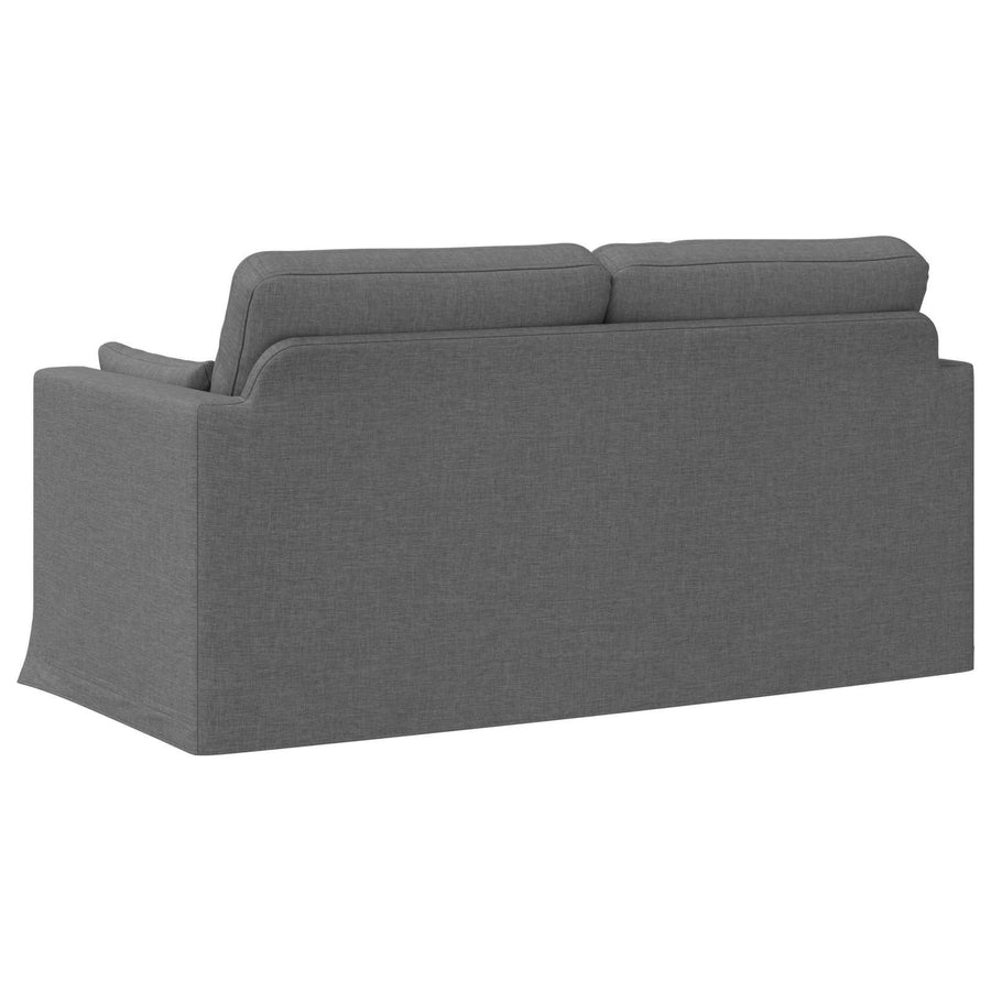 Bank Donkergrijs 159 x 78 x 80 cm Metaal