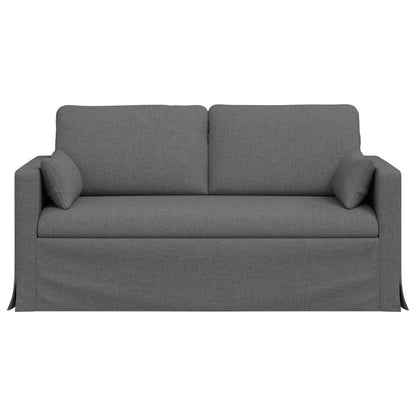 Bank Donkergrijs 159 x 78 x 80 cm Metaal