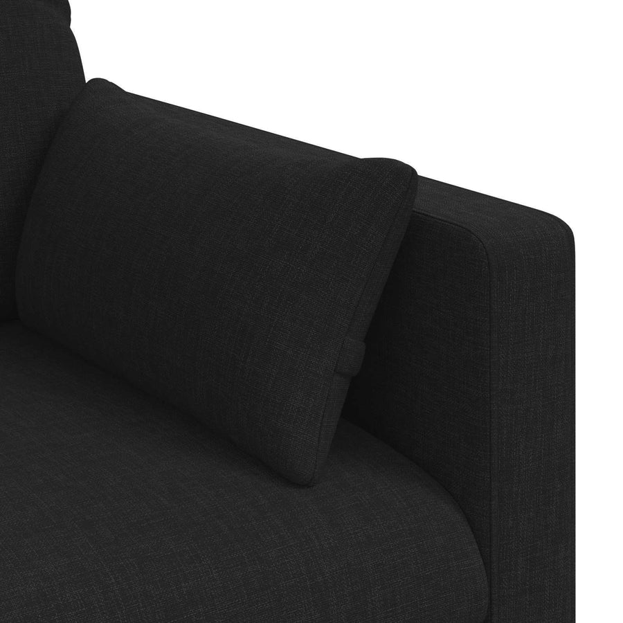 Bank Zwart 160 x 78 x 80 cm Metaal