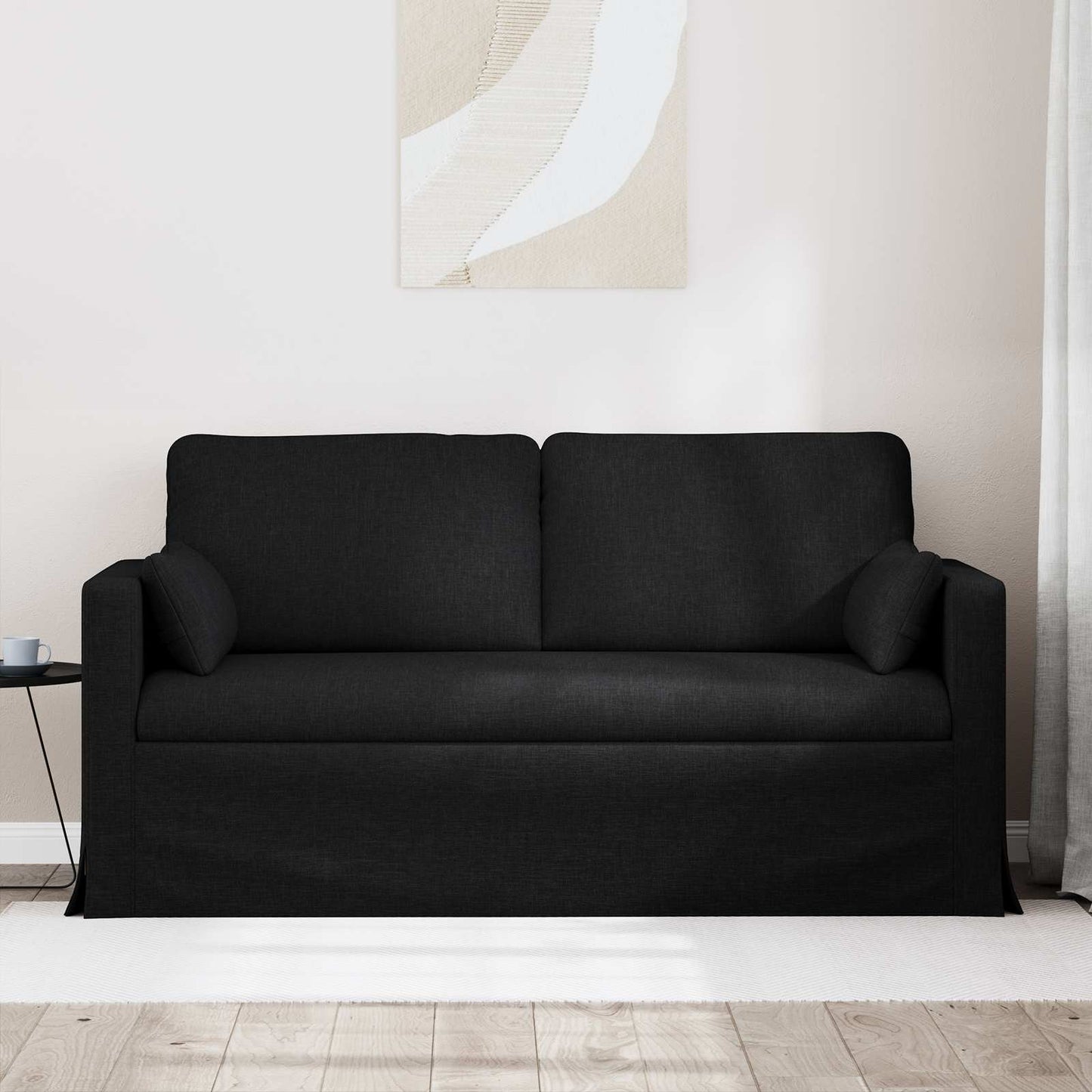 Bank Zwart 160 x 78 x 80 cm Metaal