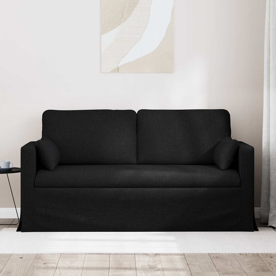 Bank Zwart 160 x 78 x 80 cm Metaal