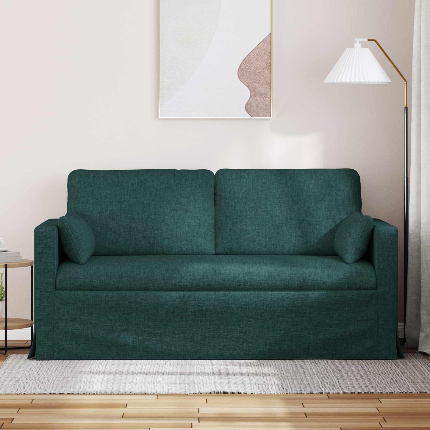 Bank Donkergroen 159 x 78 x 80 cm Metaal