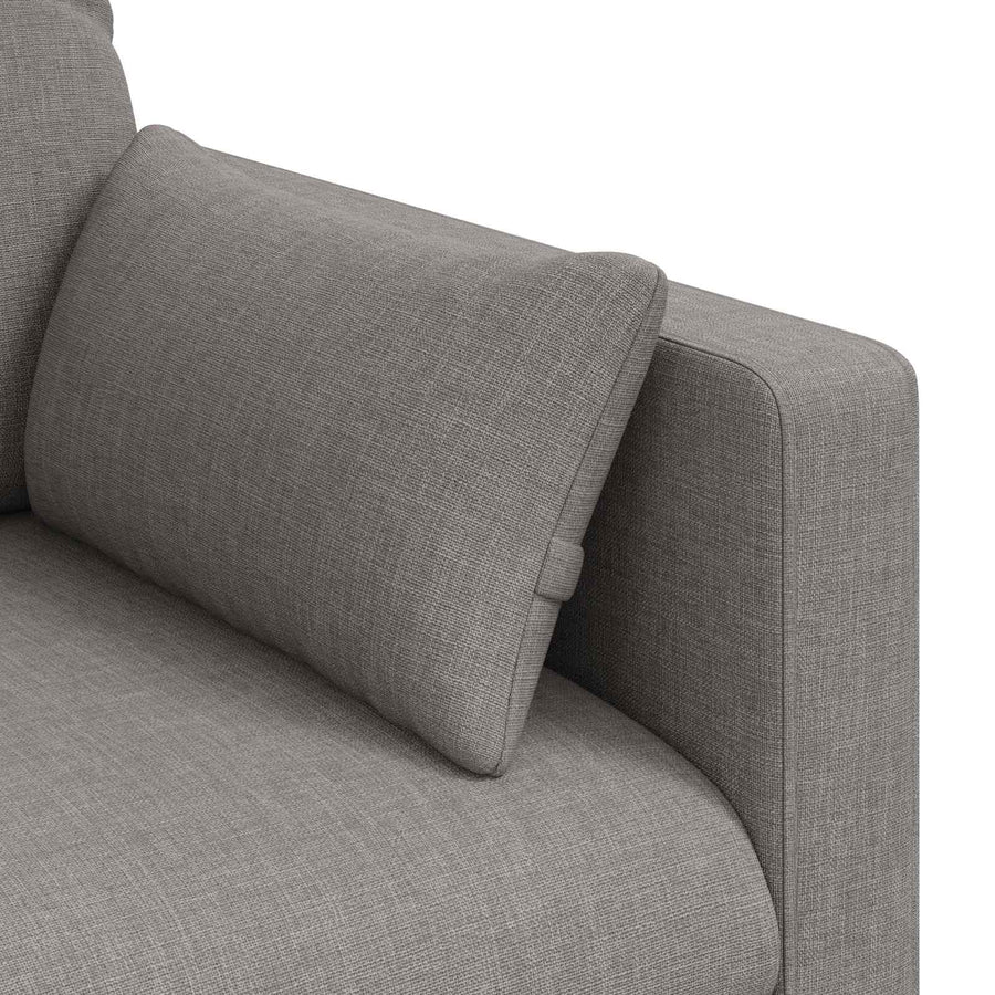Bank Taupe 159 x 78 x 80 cm Metaal