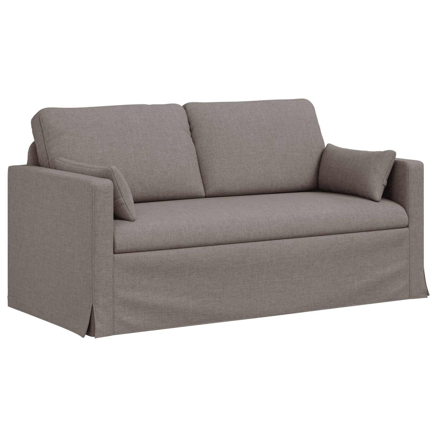 Bank Taupe 159 x 78 x 80 cm Metaal