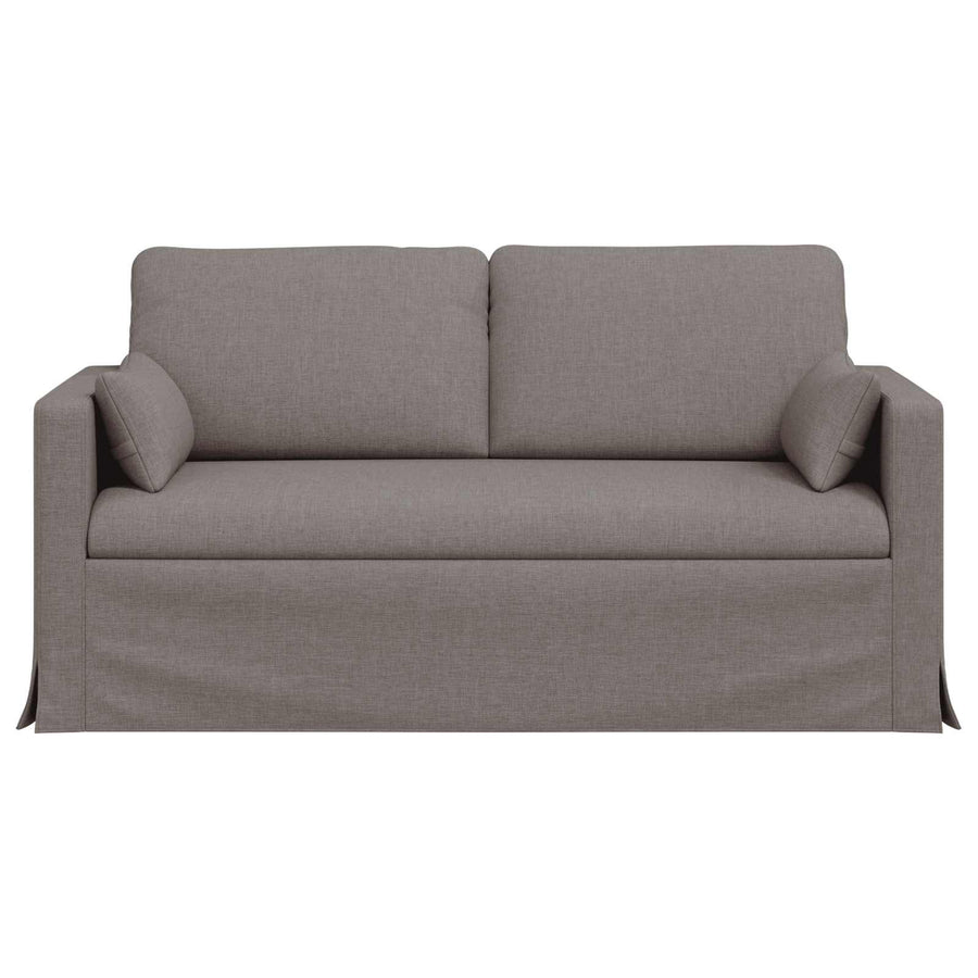 Bank Taupe 159 x 78 x 80 cm Metaal