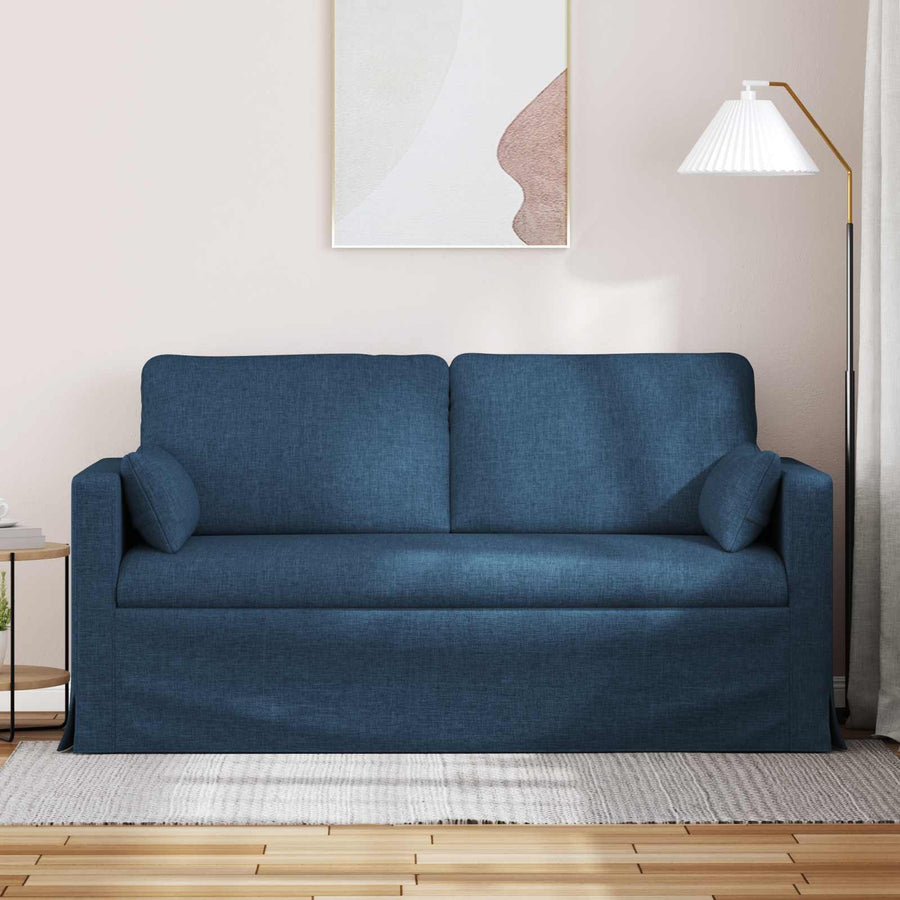 Bank Blauw 158 x 78 x 80 cm Metaal