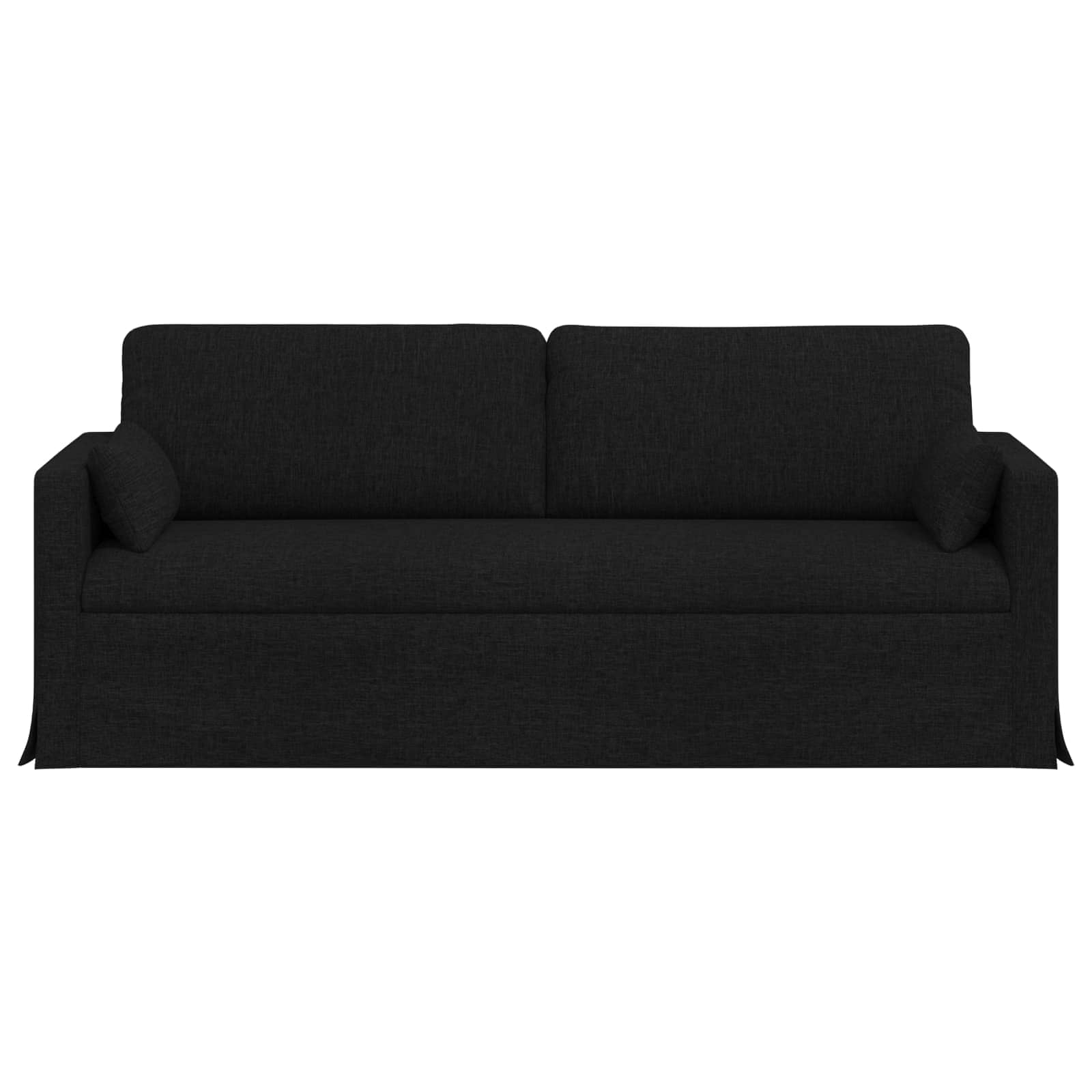 Bank Zwart 198 x 78 x 80 cm Metaal