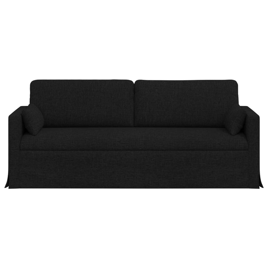 Bank Zwart 198 x 78 x 80 cm Metaal