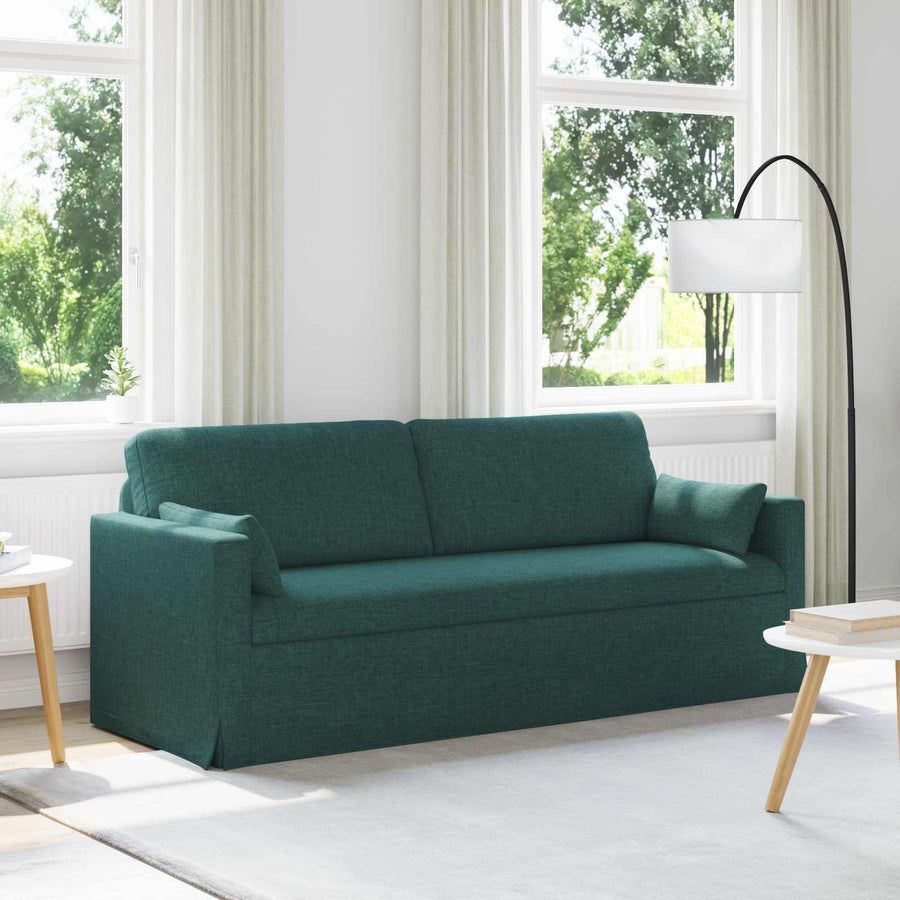 Bank 180cm Donkergroen Metaal