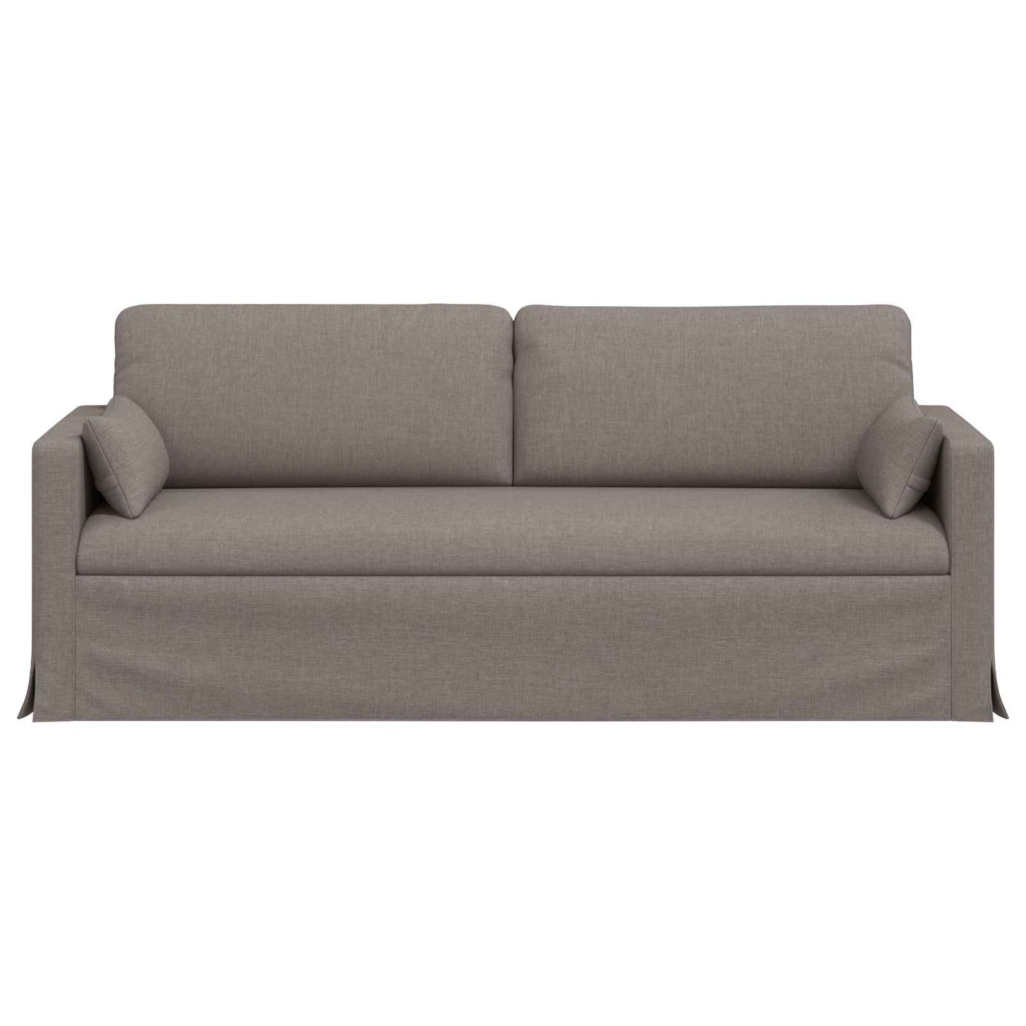 Bank Taupe 198 x 78 x 80 cm Metaal