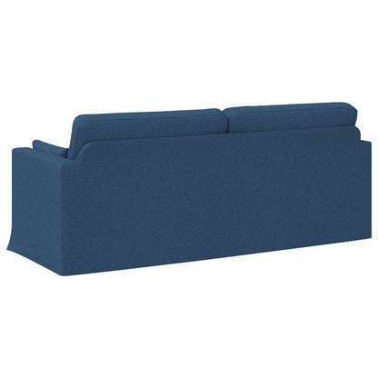 Bank 180cm Blauw Metaal