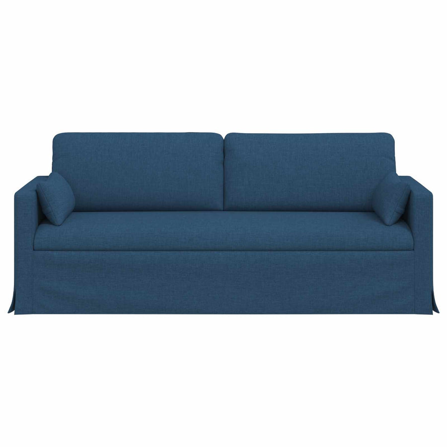 Bank 180cm Blauw Metaal