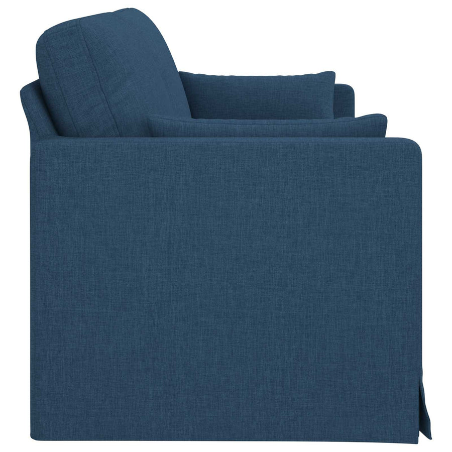 Bank 180cm Blauw Metaal