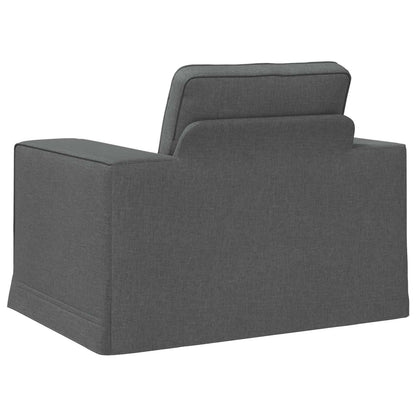 Bank Donkergrijs 102 x 80 x 82 cm Metaal