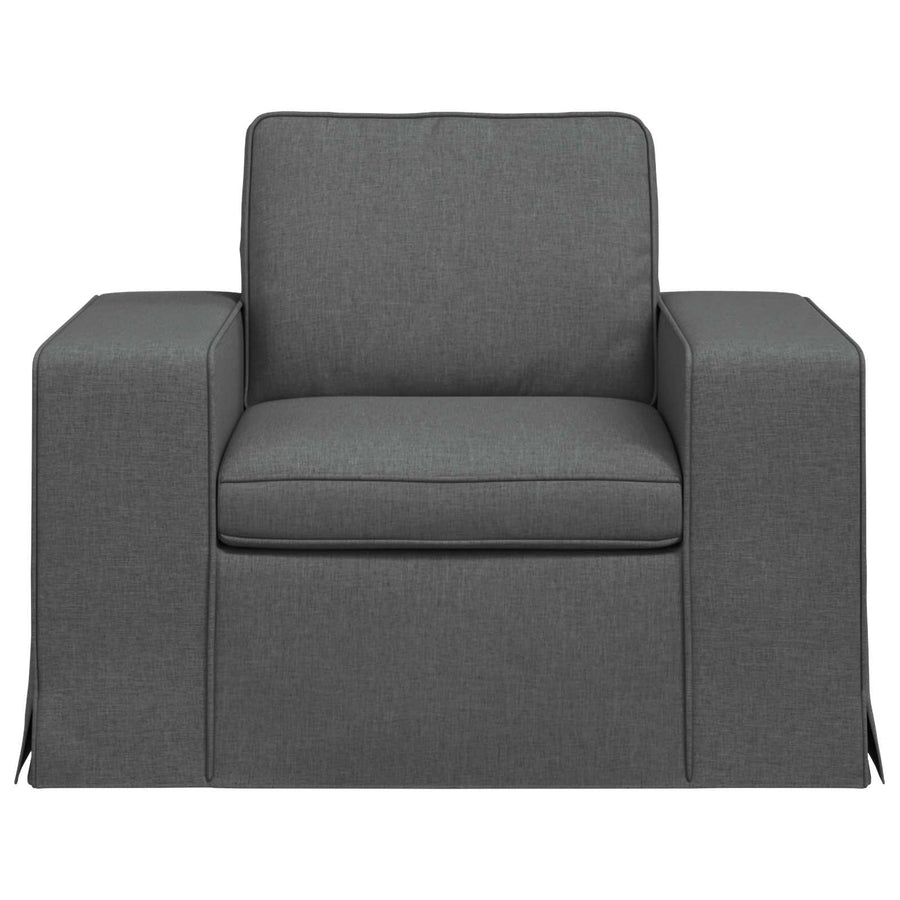 Bank Donkergrijs 102 x 80 x 82 cm Metaal