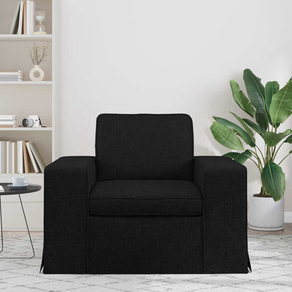 Bank Zwart 102 x 80 x 82 cm Metaal