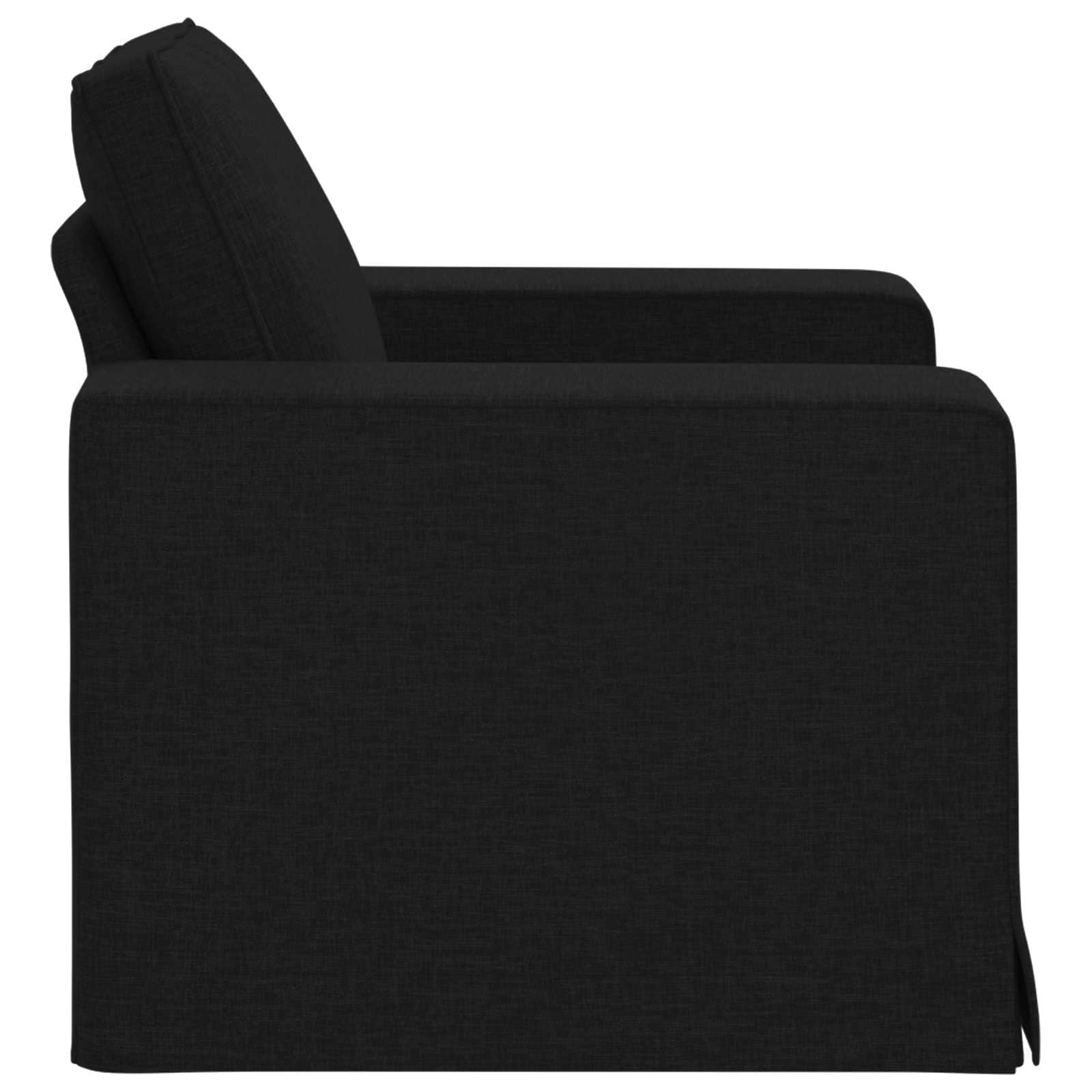 Bank Zwart 102 x 80 x 82 cm Metaal