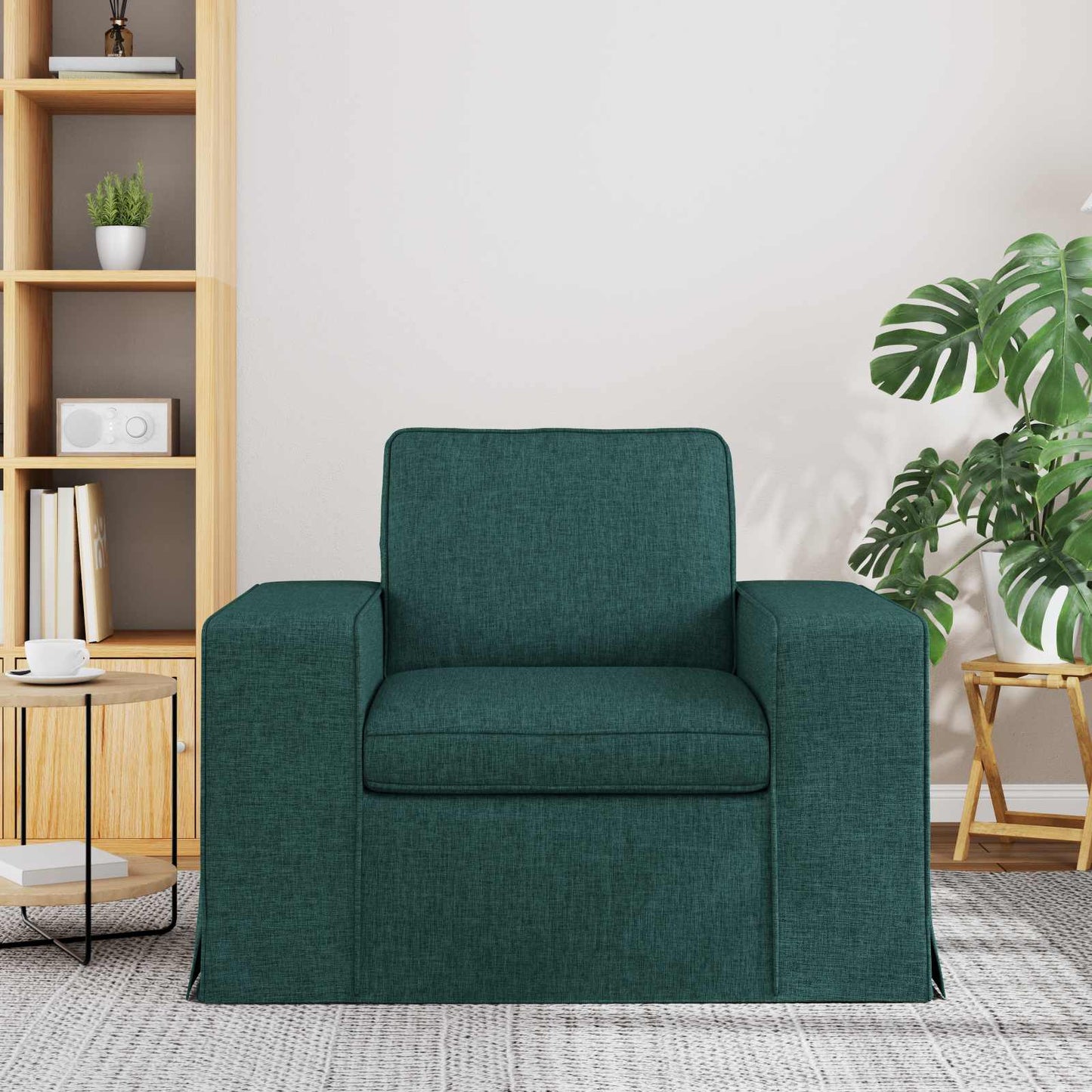Bank Donkergroen 102 x 80 x 82 cm Metaal