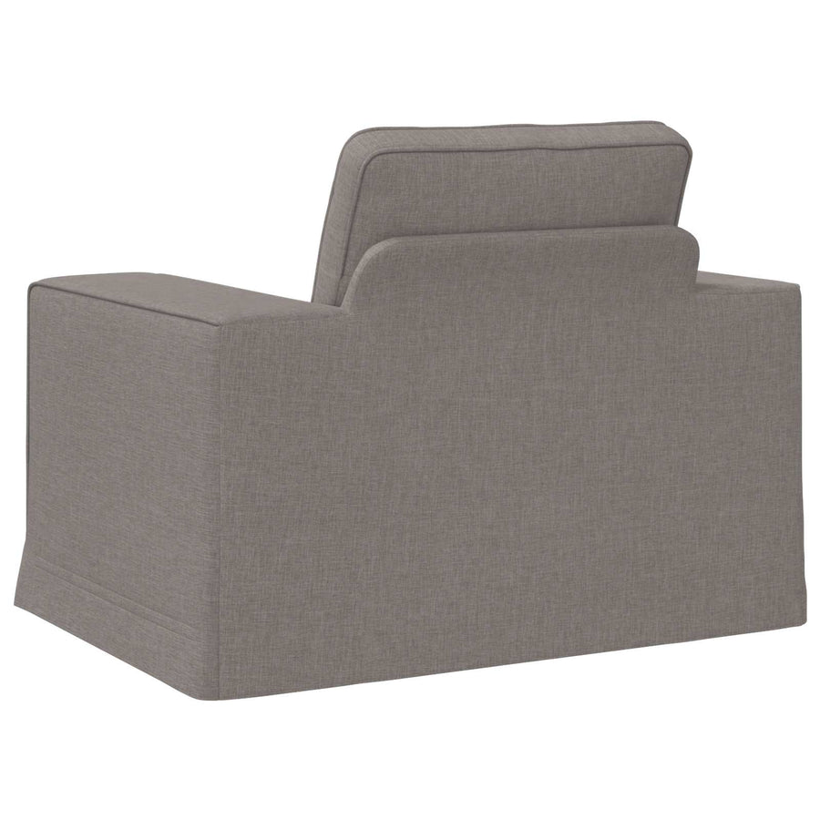 Bank Taupe 102 x 80 x 82 cm Metaal