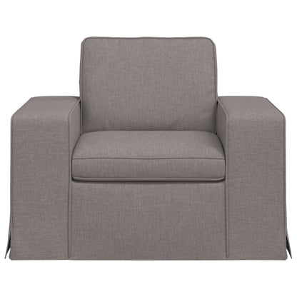 Bank Taupe 102 x 80 x 82 cm Metaal
