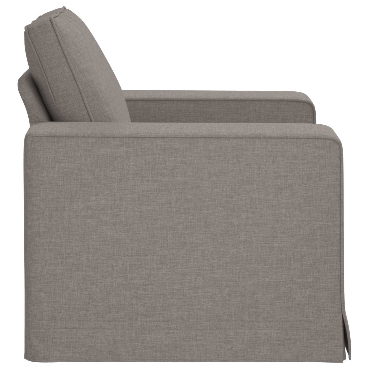 Bank Taupe 102 x 80 x 82 cm Metaal