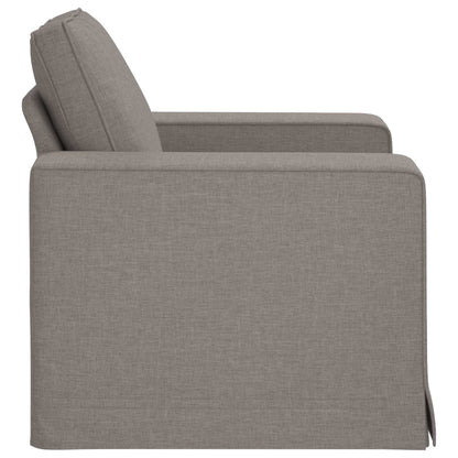 Bank Taupe 102 x 80 x 82 cm Metaal