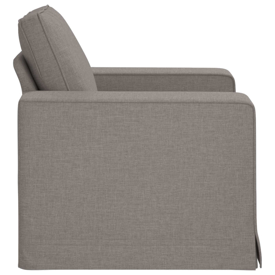 Bank Taupe 102 x 80 x 82 cm Metaal