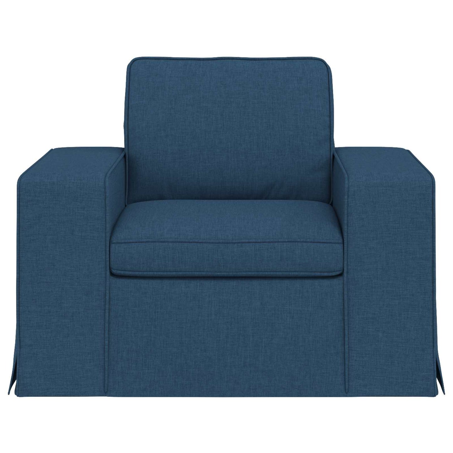 Bank Blauw 102 x 80 x 82 cm Metaal