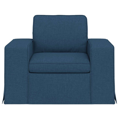 Bank Blauw 102 x 80 x 82 cm Metaal