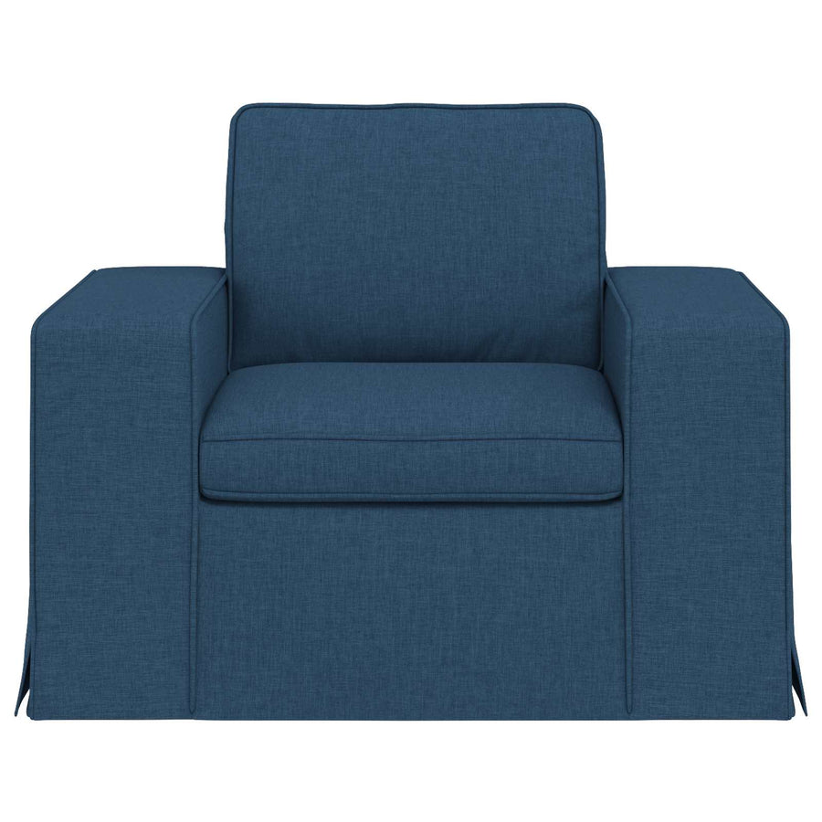 Bank Blauw 102 x 80 x 82 cm Metaal