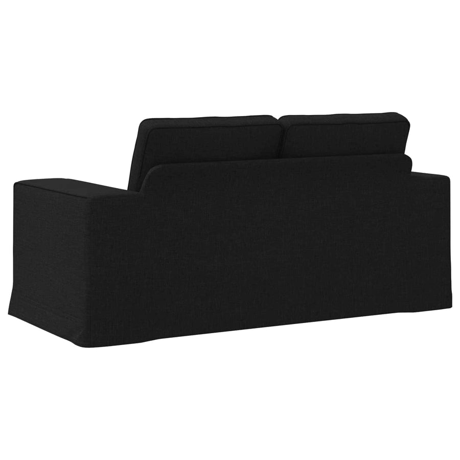 Bank Zwart 162 x 80 x 82 cm Metaal