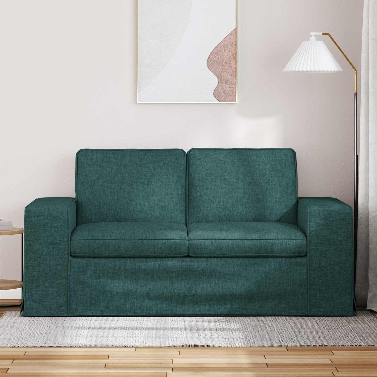 Bank Donkergroen 162 x 80 x 82 cm Metaal