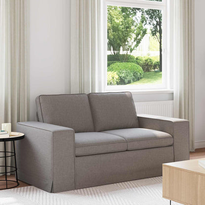 Bank Taupe 162 x 80 x 82 cm Metaal