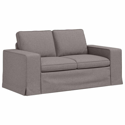 Bank Taupe 162 x 80 x 82 cm Metaal