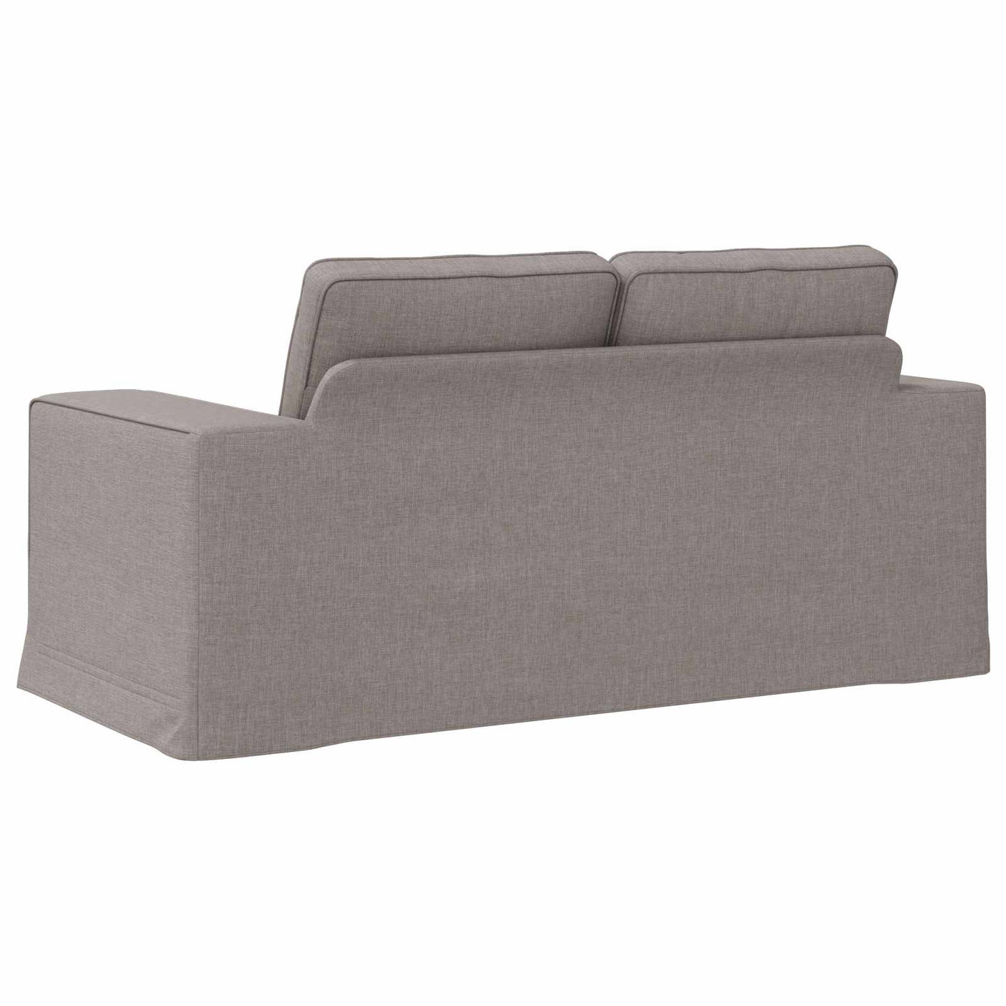 Bank Taupe 162 x 80 x 82 cm Metaal
