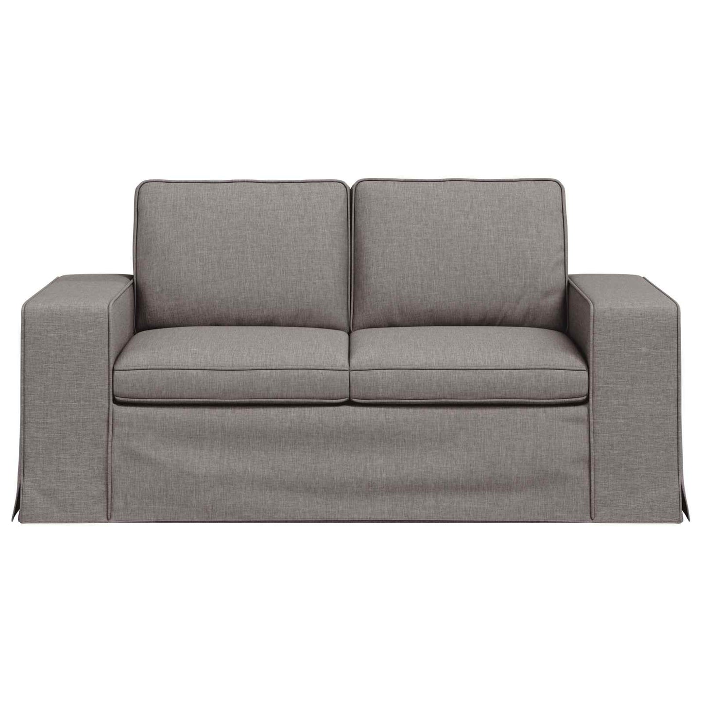 Bank Taupe 162 x 80 x 82 cm Metaal