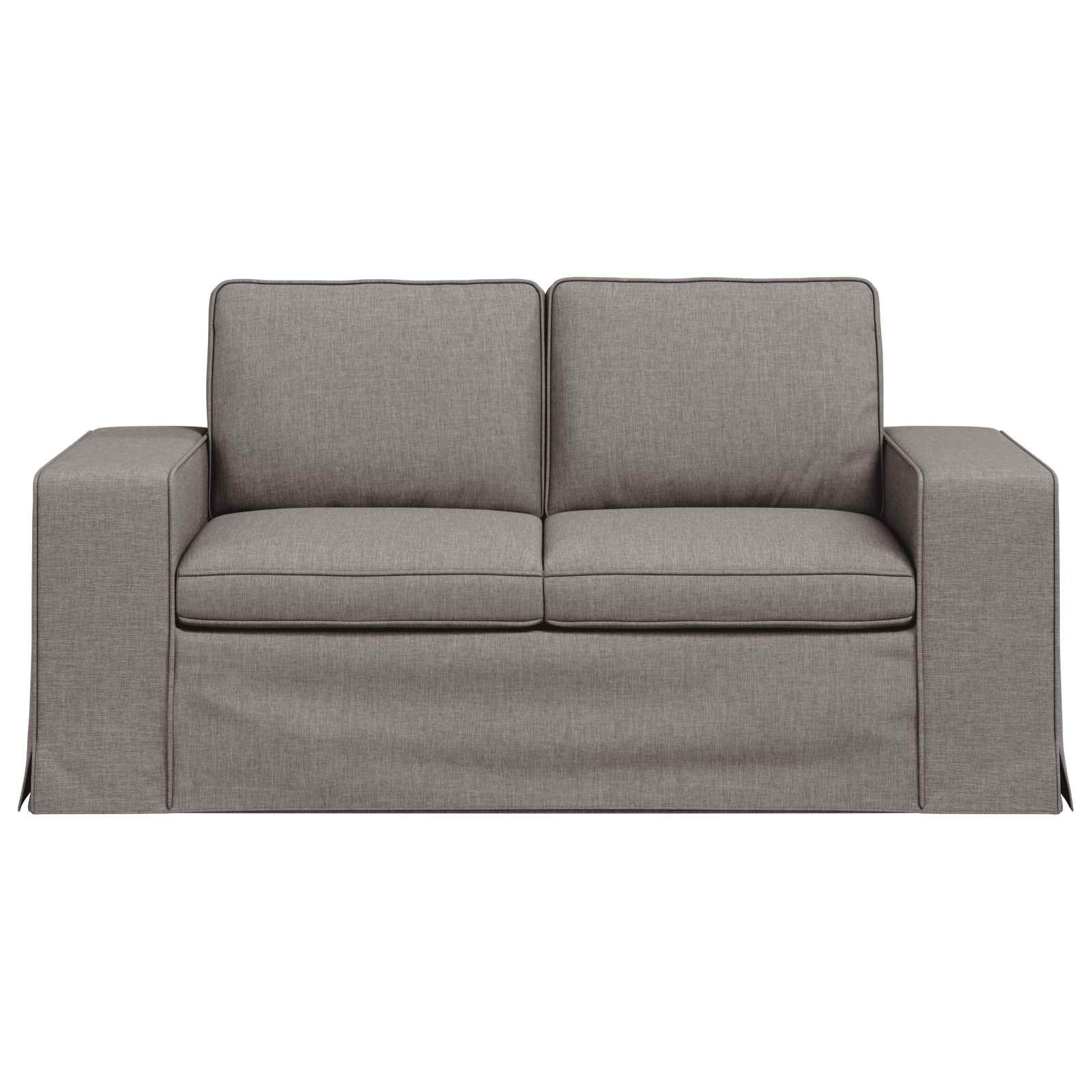 Bank Taupe 162 x 80 x 82 cm Metaal
