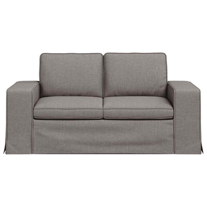 Bank Taupe 162 x 80 x 82 cm Metaal