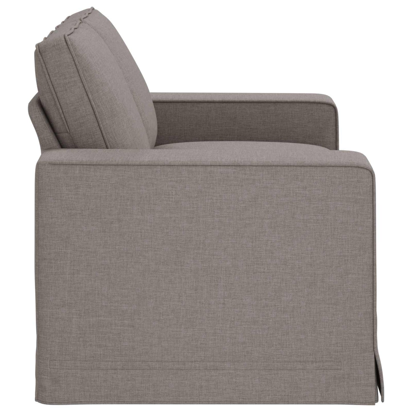 Bank Taupe 162 x 80 x 82 cm Metaal