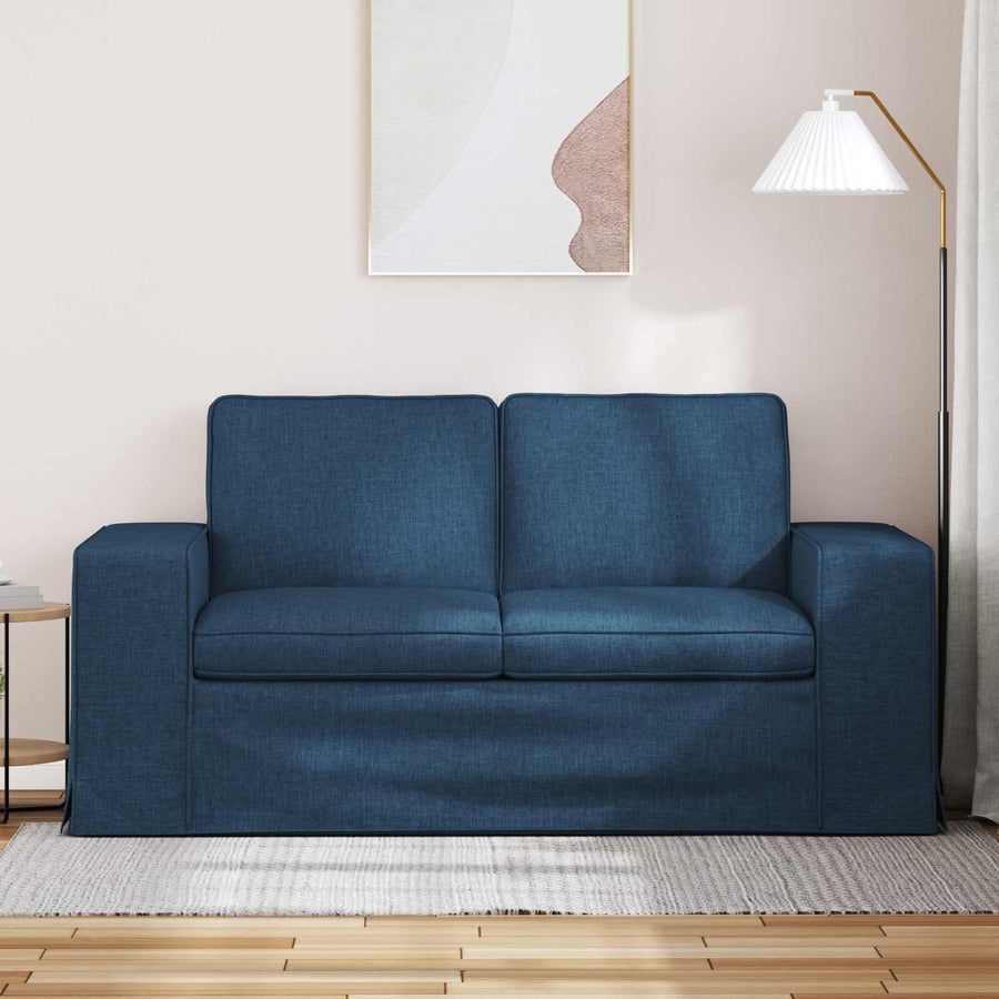 Bank Blauw 162 x 80 x 82 cm Metaal