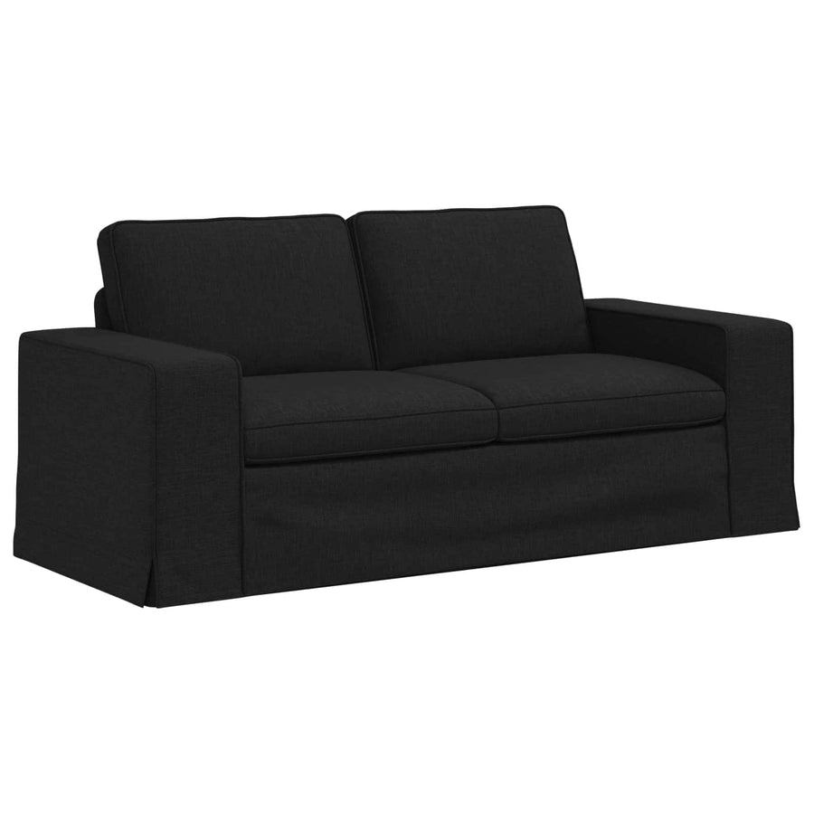 Bank Zwart 182 x 80 x 82 cm Metaal