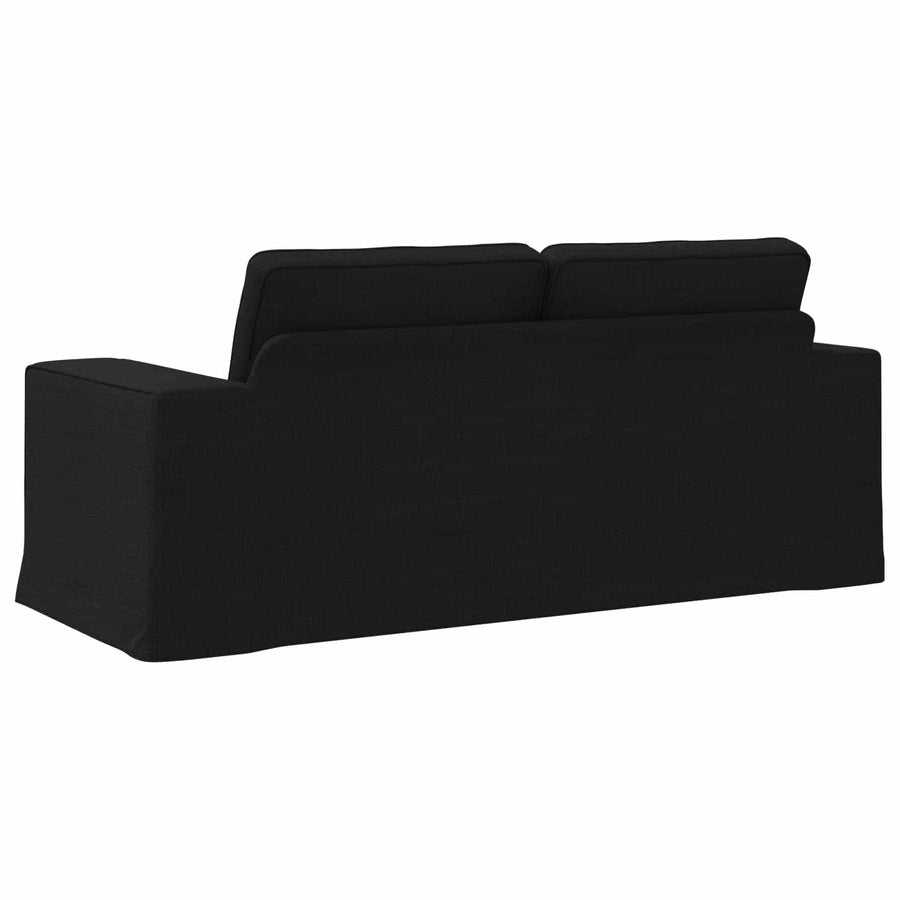 Bank Zwart 182 x 80 x 82 cm Metaal