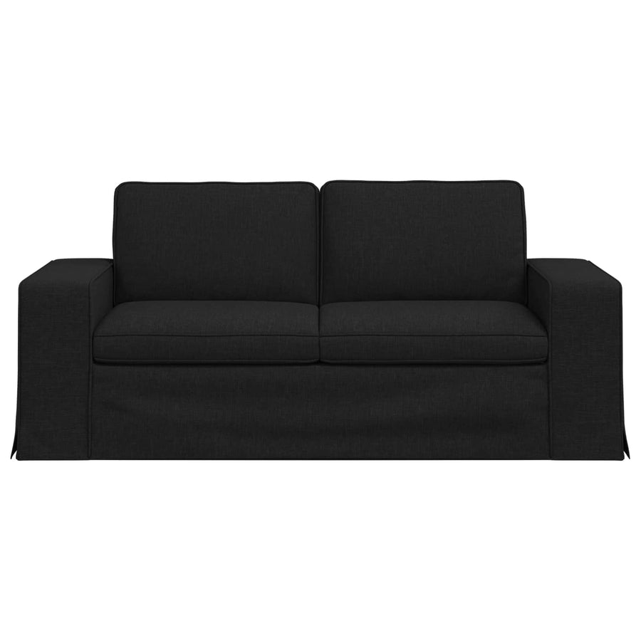 Bank Zwart 182 x 80 x 82 cm Metaal