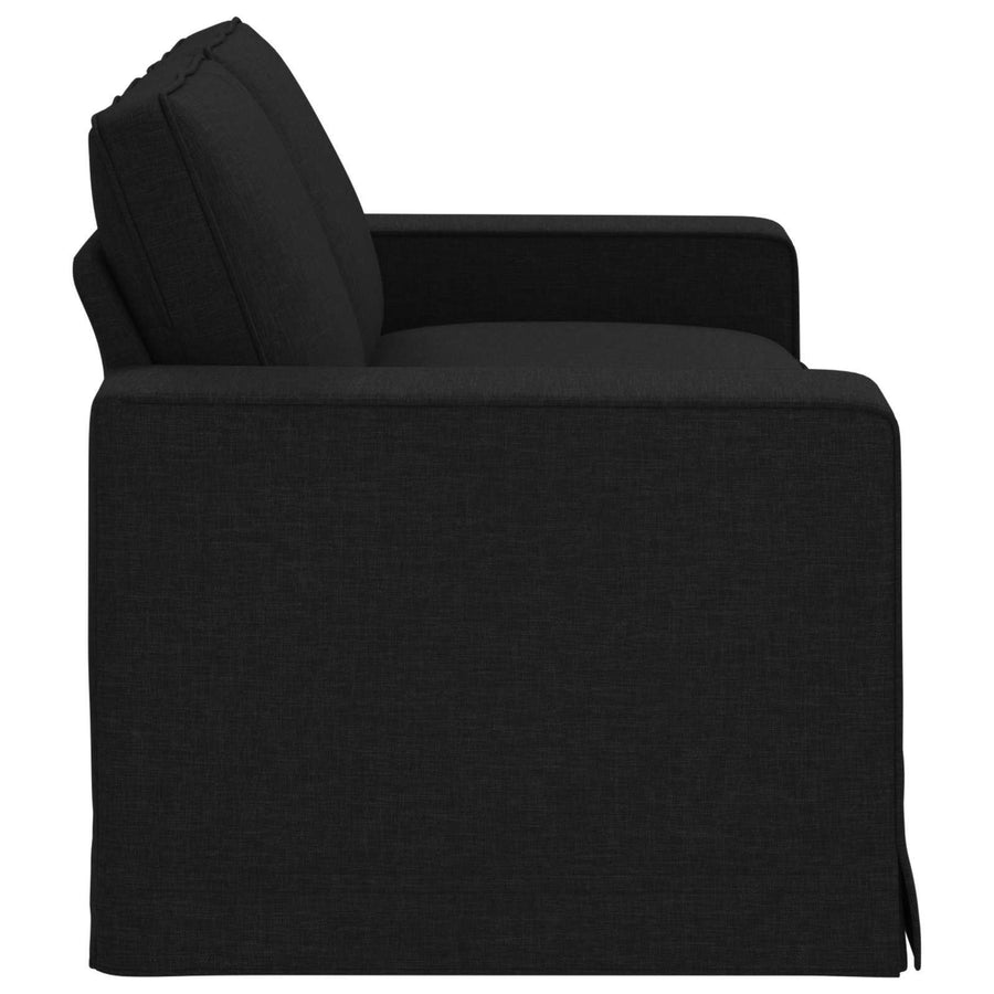Bank Zwart 182 x 80 x 82 cm Metaal