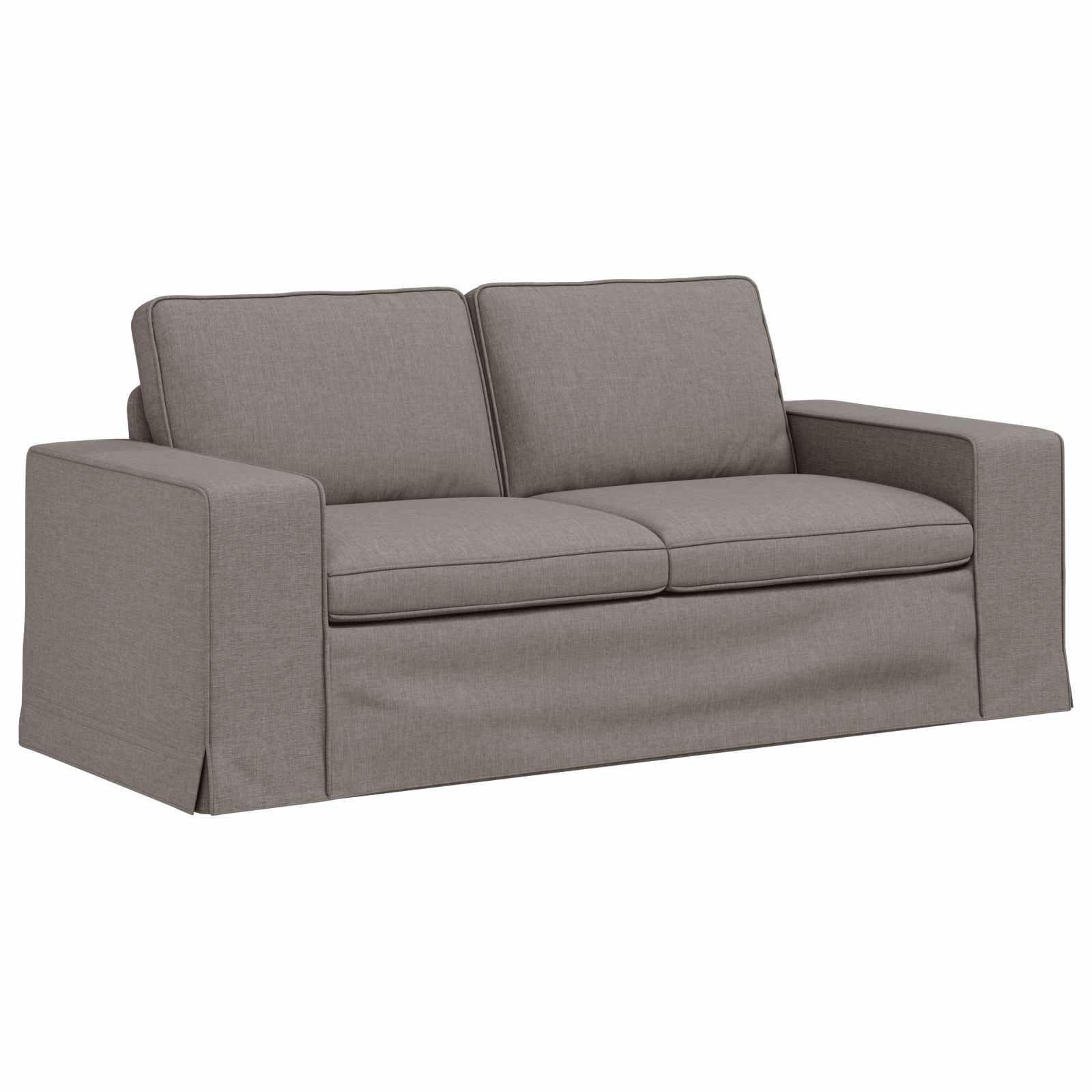 Bank Taupe 182 x 80 x 82 cm Metaal