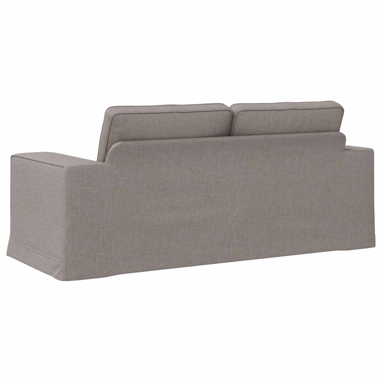 Bank Taupe 182 x 80 x 82 cm Metaal