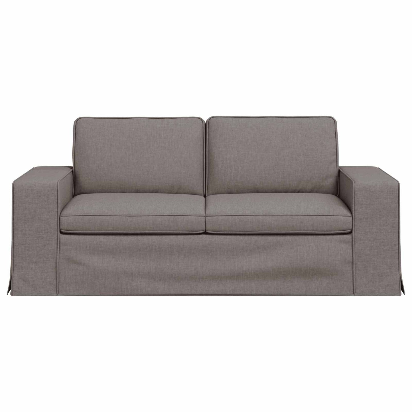 Bank Taupe 182 x 80 x 82 cm Metaal